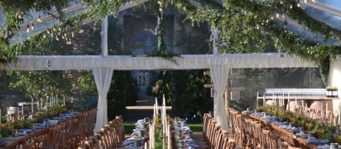 clear span tent