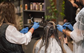 Professional hair color
