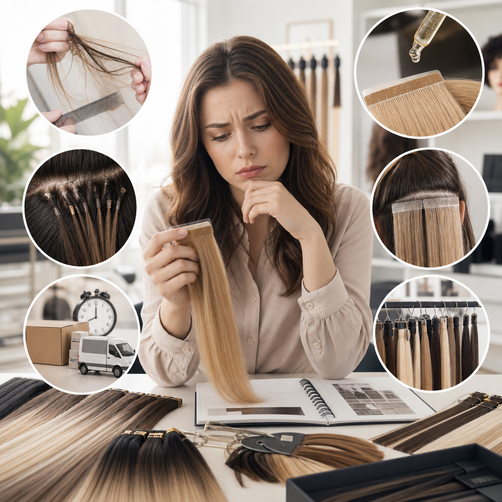 What Are the Most Common Mistakes When Choosing a Hair Extension Supplier
