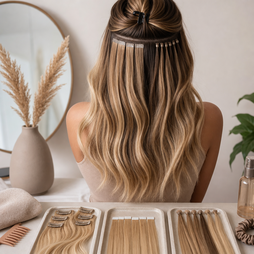 Clip-ins, tape-ins or bonds? Choosing extensions for your routine
